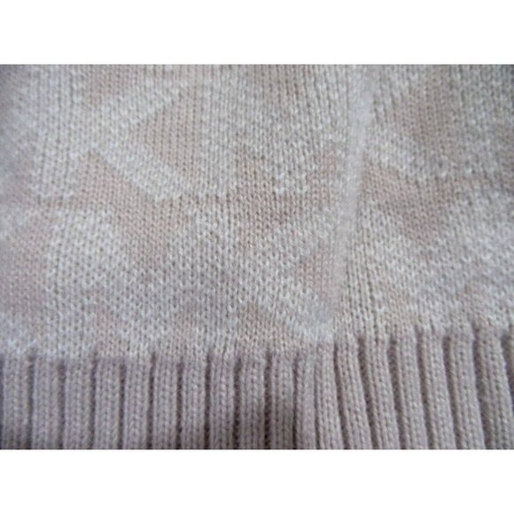 Michael Kors Cable Knit Beanie Hat Pink Signature Logo Double Sided NWT NEW - Picture 2 of 2